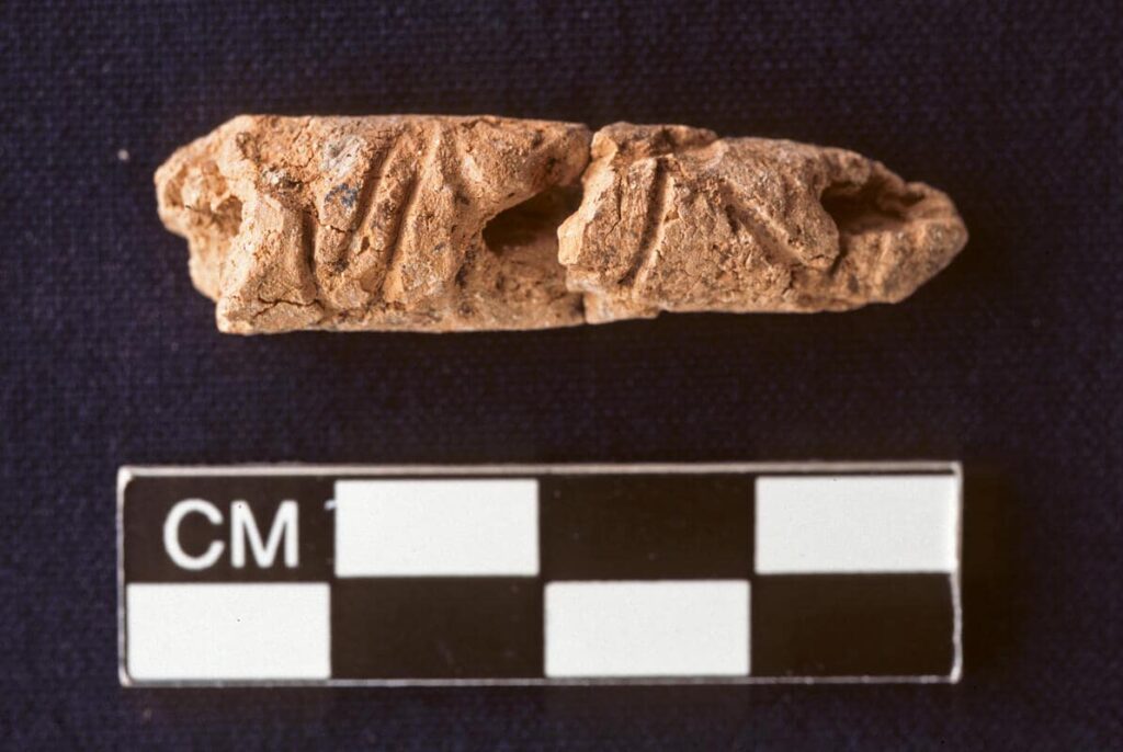 The 4,400-year-old clay object discovered at the ancient city of Umm el-Marra, Syria. Image credit: Glenn Schwartz, Johns Hopkins University.