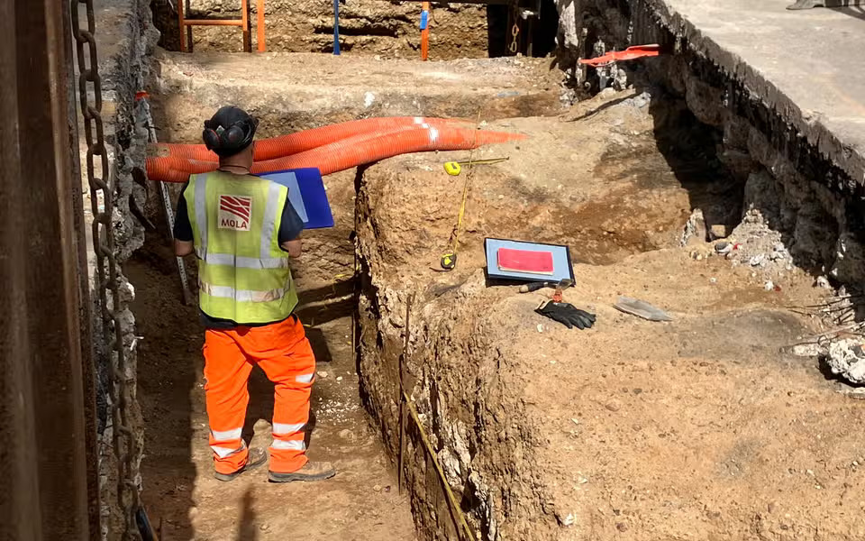 
The ancient route lies directly beneath the modern Old Kent Road. Image Credit: Southwark Council