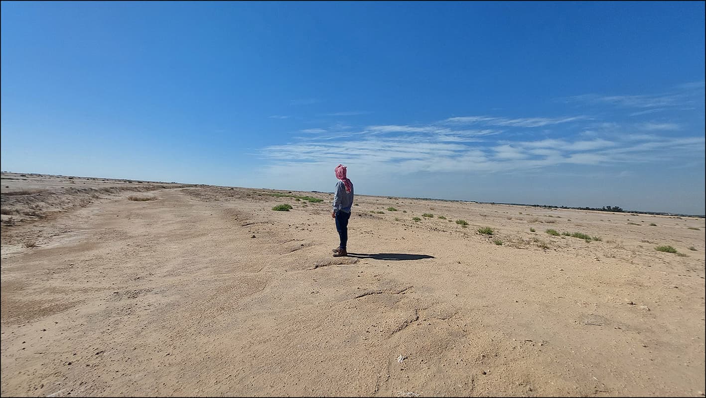 View of the al-Qadisiyyah battlefield. J. Jotheri