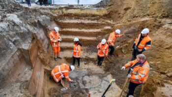 Archaeologists excavated the Roman soldier's grave. Cover Image Credit: Municipality of Heerlen/Facebook