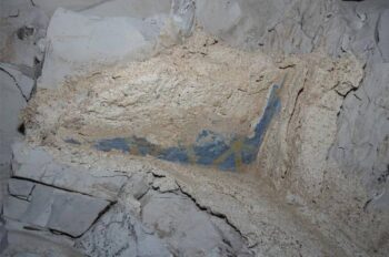 A section of tomb No. C4, identified as the burial site of King Thutmose II. Credit: Egypt’s Ministry of Tourism and Antiquities