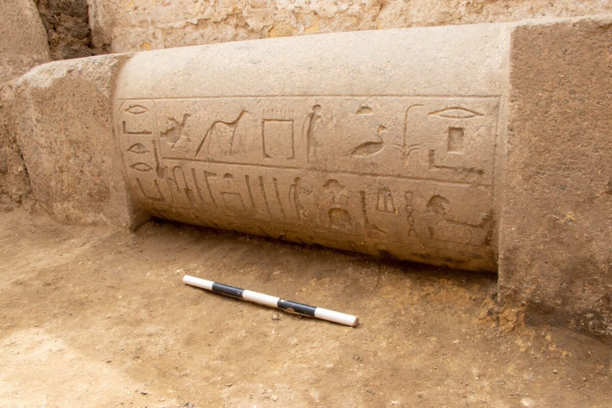 The tomb of a fifth dynasty prince Waser-If-Re unearthed in Saqqara. Credit: Ministry of Tourism and Antiquities