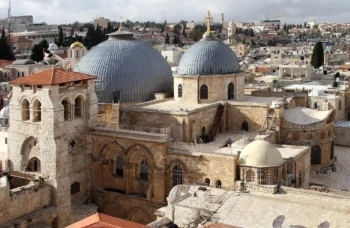 Church of the Holy Sepulchre in Jerusalem. Credit: Gerd Eichmann/CC BY-SA 4.0