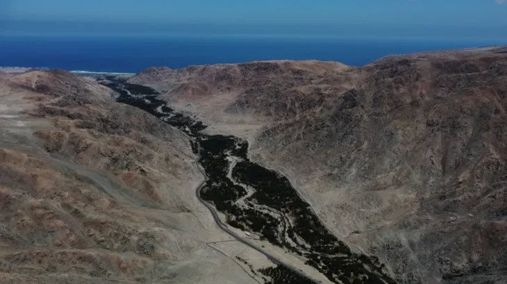 General view of the El Curaca site in the Atico Valley. Credit: Prof. Józef Szykulski