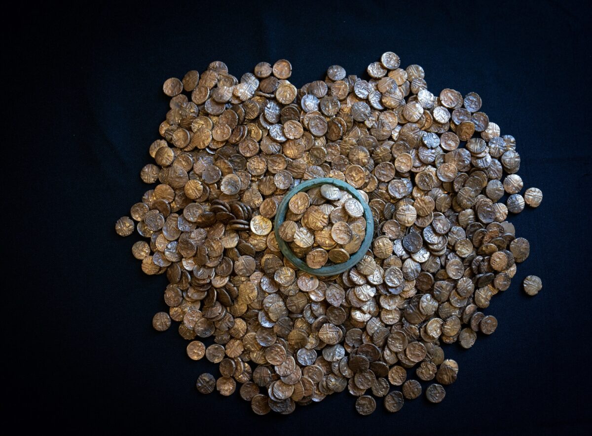 The Great Baddow Hoard. Image credit: Fountains Media/Museum of Chelmsford
