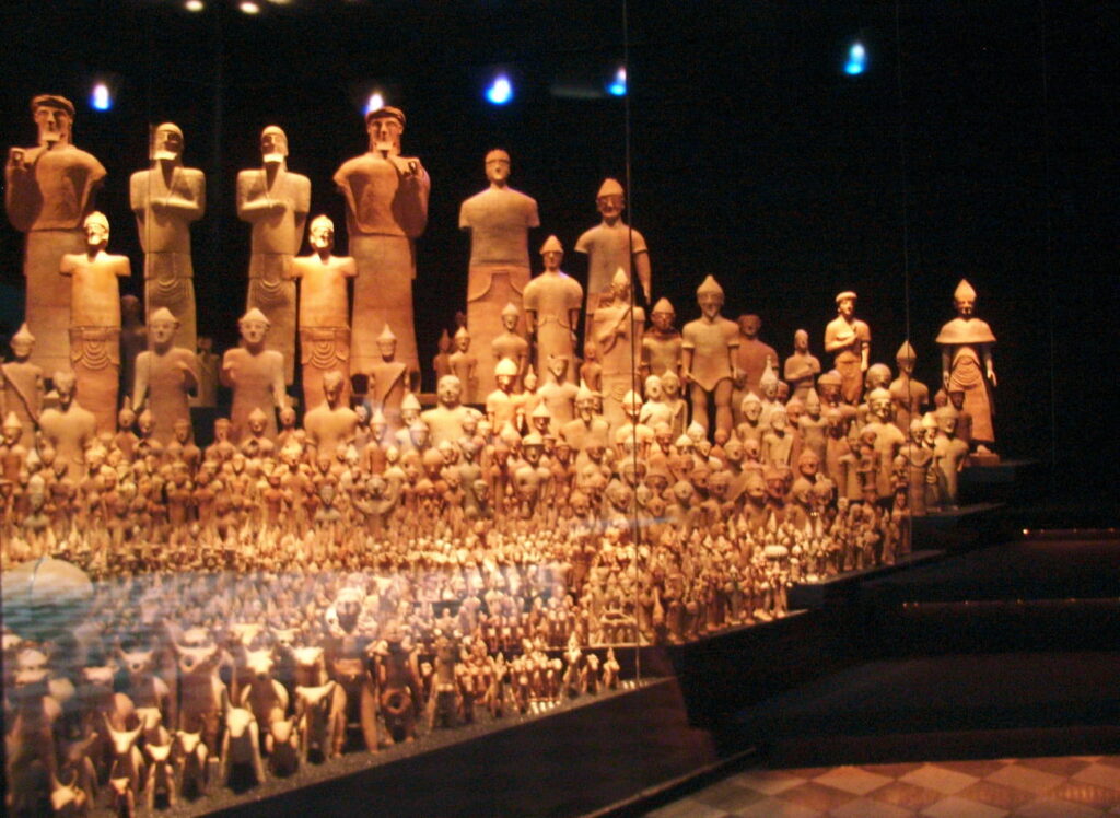 The sculptures are on display at the Medelhavsmuseet (Museum of Mediterranean Antiquities) in Stockholm. Photo credit: Notafly / Public Domain
