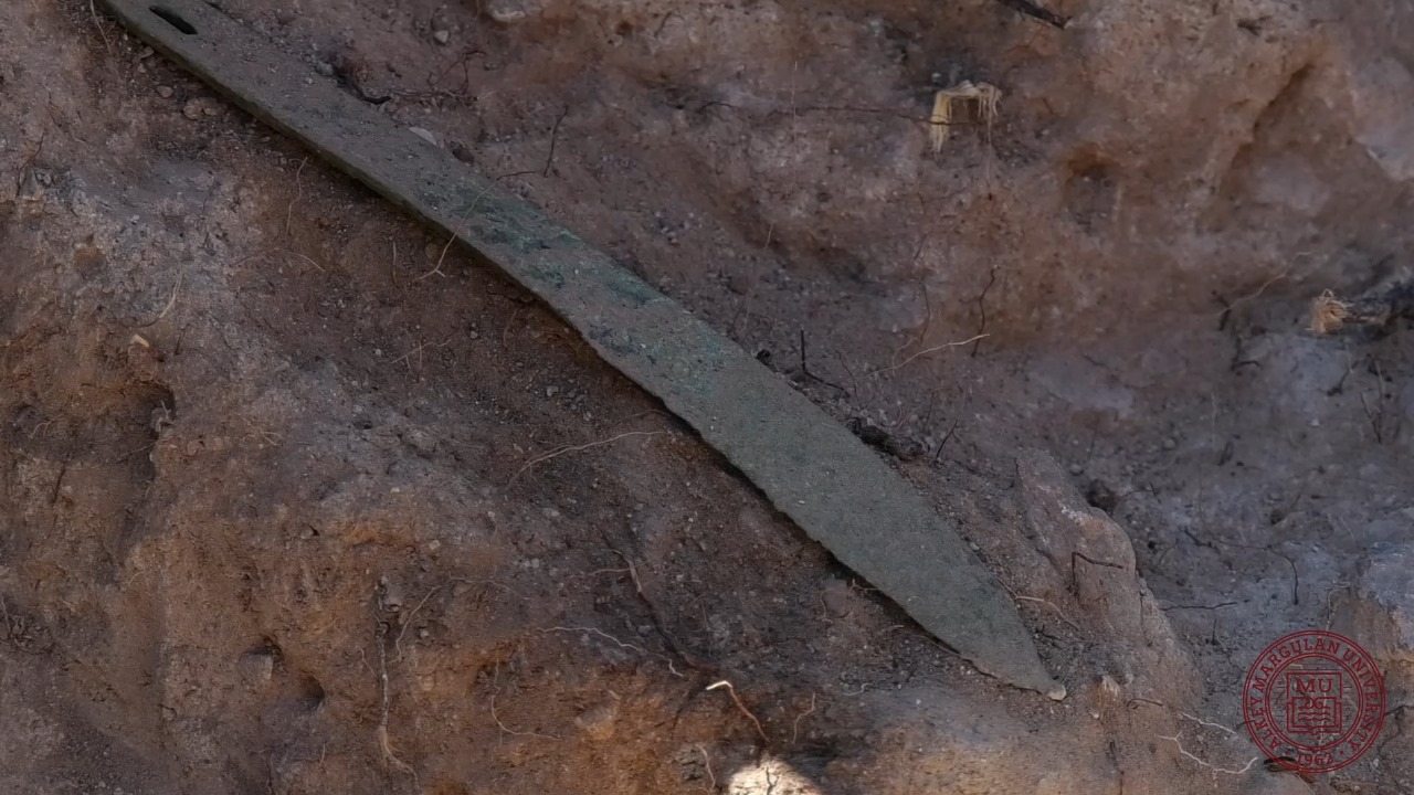 2,700-Year-Old Unique Bronze Blades from the Early Saka Period Unearthed in Kazakhstan. Credit: Margulan University