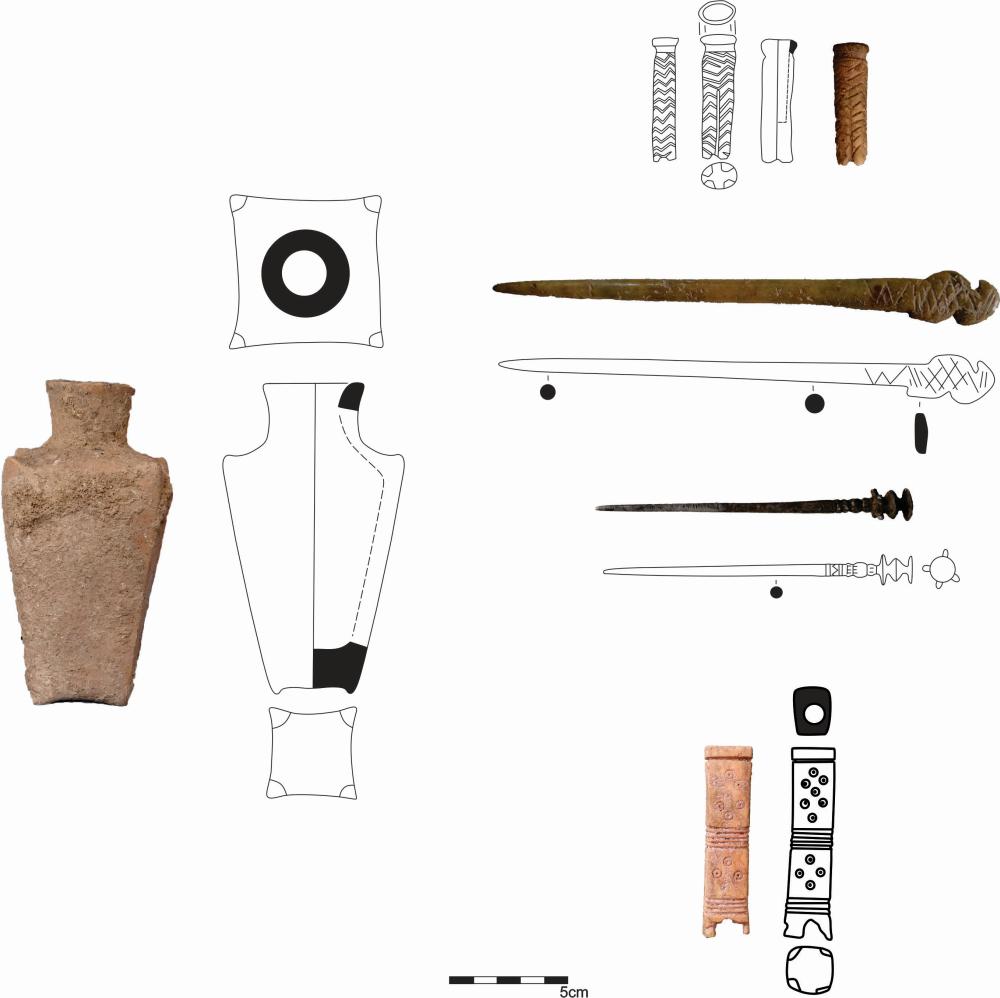 A cosmetic jar from the Kani Koter site. Credit: University of Tübingen