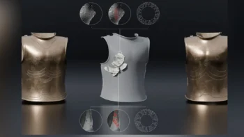 Bronze Armor Discovered in South Moravia. Credit: Brno City Museum