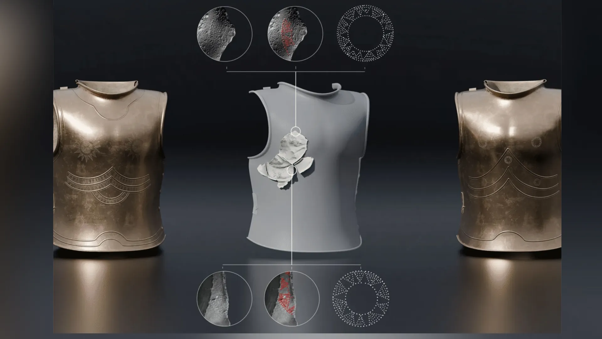 Bronze Armor Discovered in South Moravia. Credit: Brno City Museum