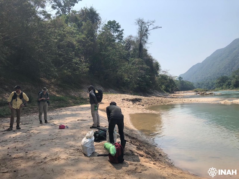 The project, co-directed by experts from Winthrop University (USA) and Rissho University (Japan), also involves INAH (National Institute of Anthropology and History). Photo: Josuhé Lozada, CINAH Chiapas.