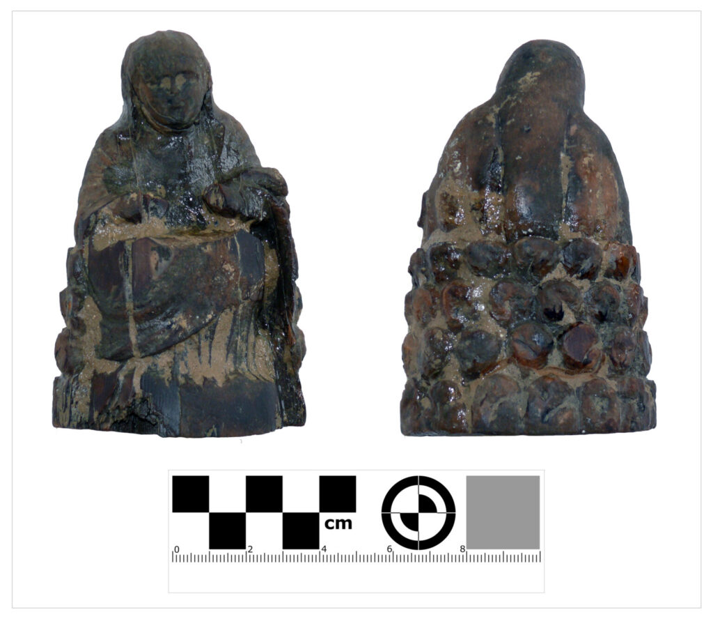 Madonna statue. Credit: Center for Historic Shipwreck Preservation.