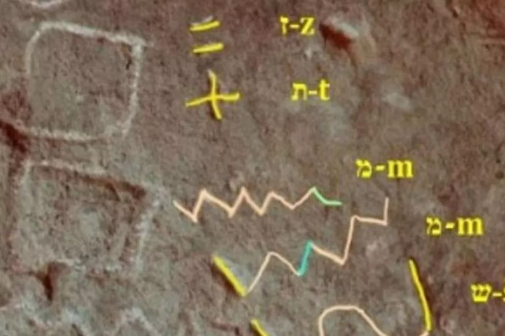 Michael Bar-Ron suggests these texts could provide the first-ever archaeological evidence of Moses himself. Credit: Johannes Gutenberg University Mainz