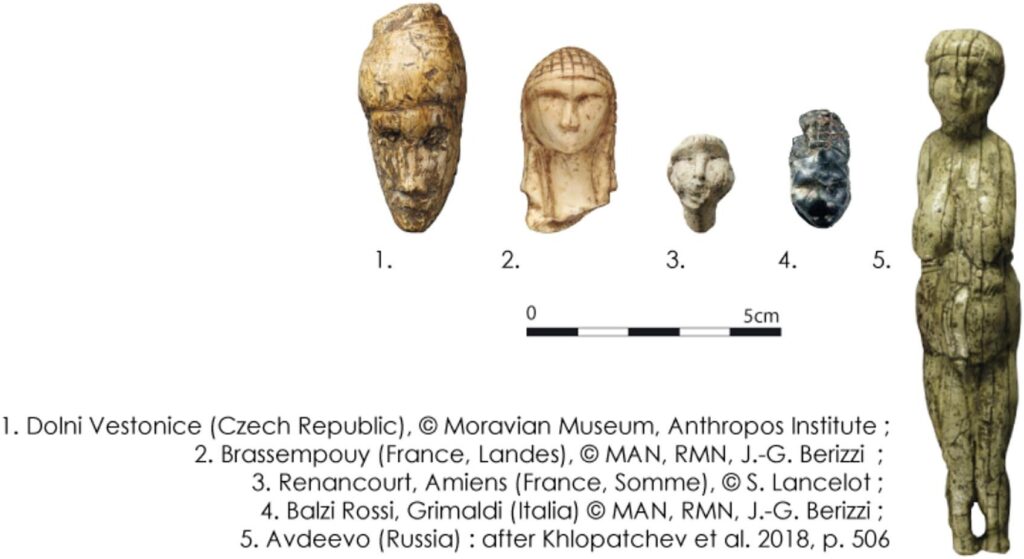 Rare are the Gravettian faces. Credit: Journal of Archaeological Science: Reports