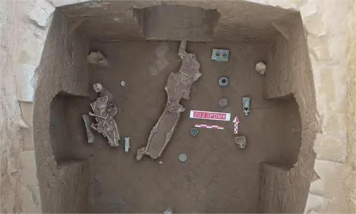Tang Dynasty tomb of hostage Silla prince unearthed in Xi’an. Credit: Shaanxi Academy of Archaeology