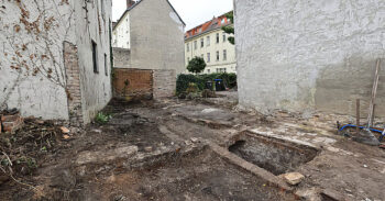 The excavation site. Credit: Joachim Müller
