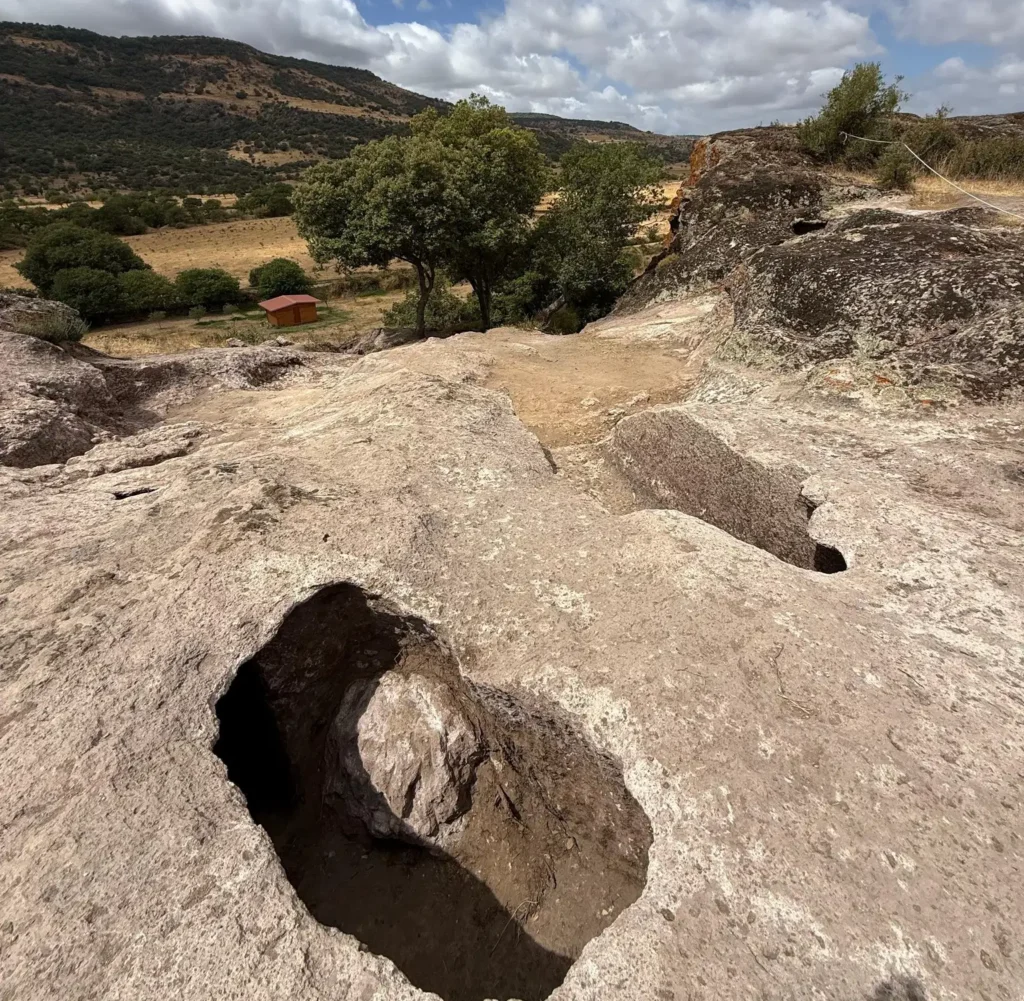 Three new Domus de Janas were discovered. Credit: Patrizia Luciana Tomassetti and Nadia Canu