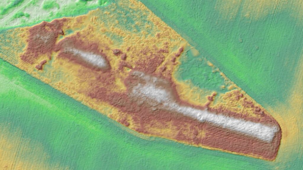 The discovery was made by researchers from Adam Mickiewicz University in Poznań during a field survey using advanced remote sensing technology. Credit: Zespół Parków Krajobrazowych Województwa Wielkopolskiego