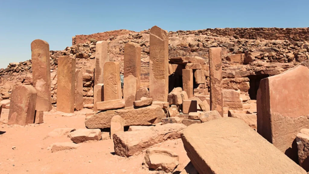 The find was discovered at Serabit el-Khadim on Egypt's Sinai Peninsula. Credit: Wikipedia