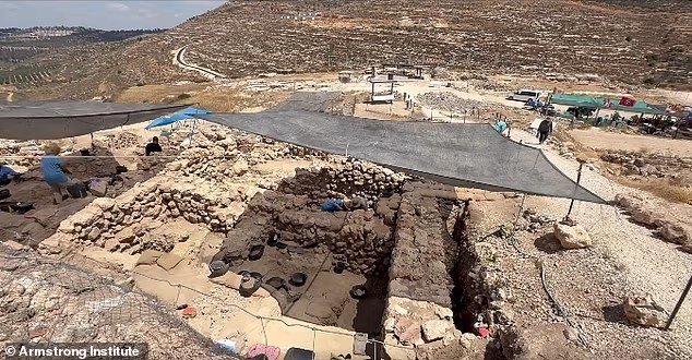 Excavated ruins at Tel Shiloh in Israel, believed by archaeologists to be the site of the biblical Tabernacle—described in scripture as the original resting place of the Ark of the Covenant. Credit: Armstrong Institute