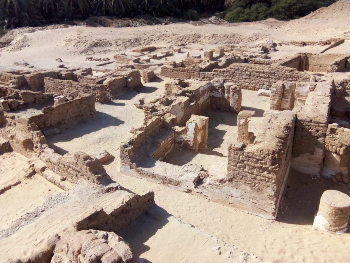 Lost Coptic City in Egypt’s Western Desert Unearthed. Credit: Ministry of Tourism and Antiquities of Egypt