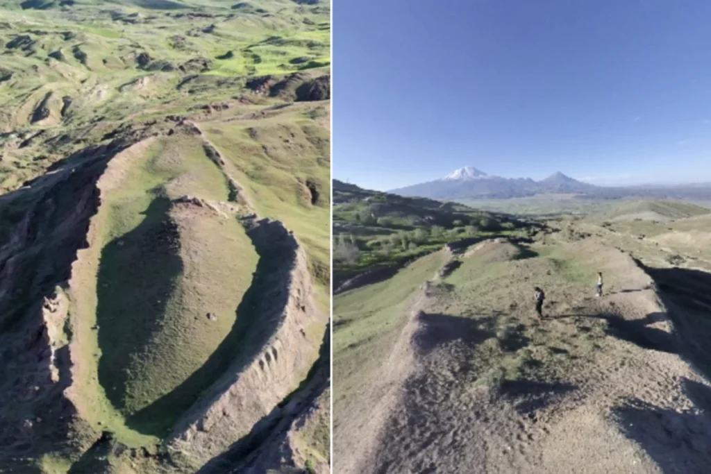 A recent discovery in Türkiye has ignited interest among experts who believe they may have found the fossilized remains of Noah’s Ark. Credit: Noah’s Ark Scans