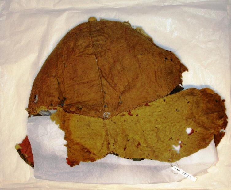 For many years, the hat was too fragile to display due to damage caused by pests and environmental conditions. Credit: Bolton Museum