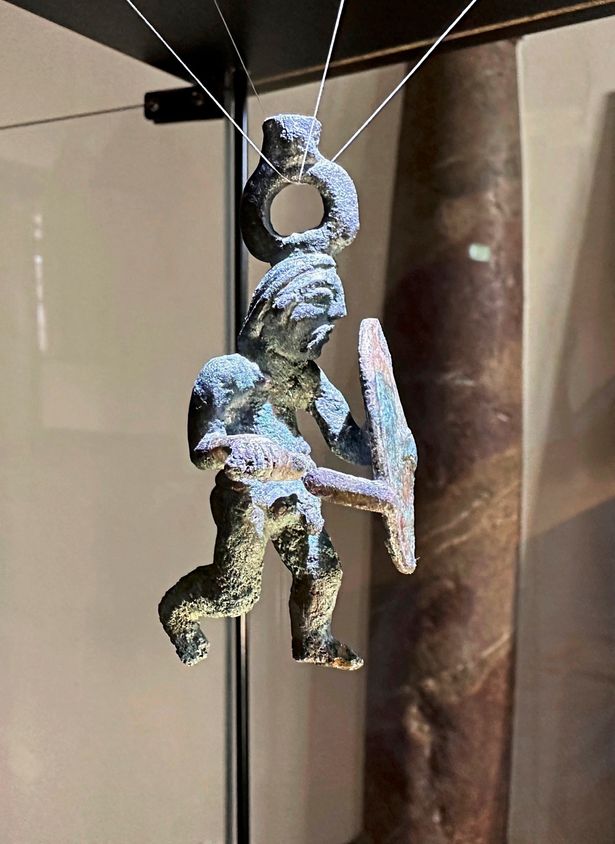 Where the figurine was hung is unclear. Credit: Bavarian State Office for Monument Preservation