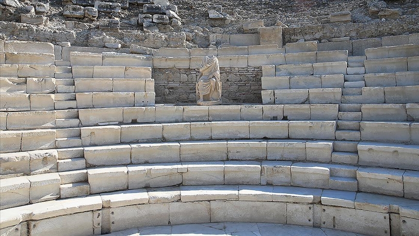 2,050-Year-Old Assembly Building Discovered in Ancient City of Laodicea Marks Architectural First in Anatolia. Credit: Sebahatdin Zeyrek - AA