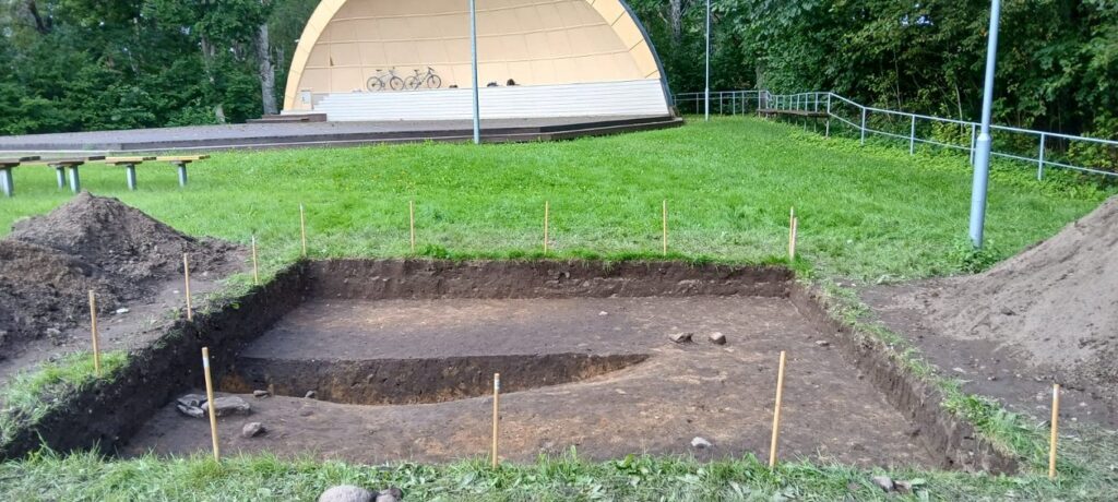 Archaeologists have uncovered remarkable evidence of ancient human habitation during the latest excavations at Skaņkalne Hillfort. Credit: Latvian National History Museum