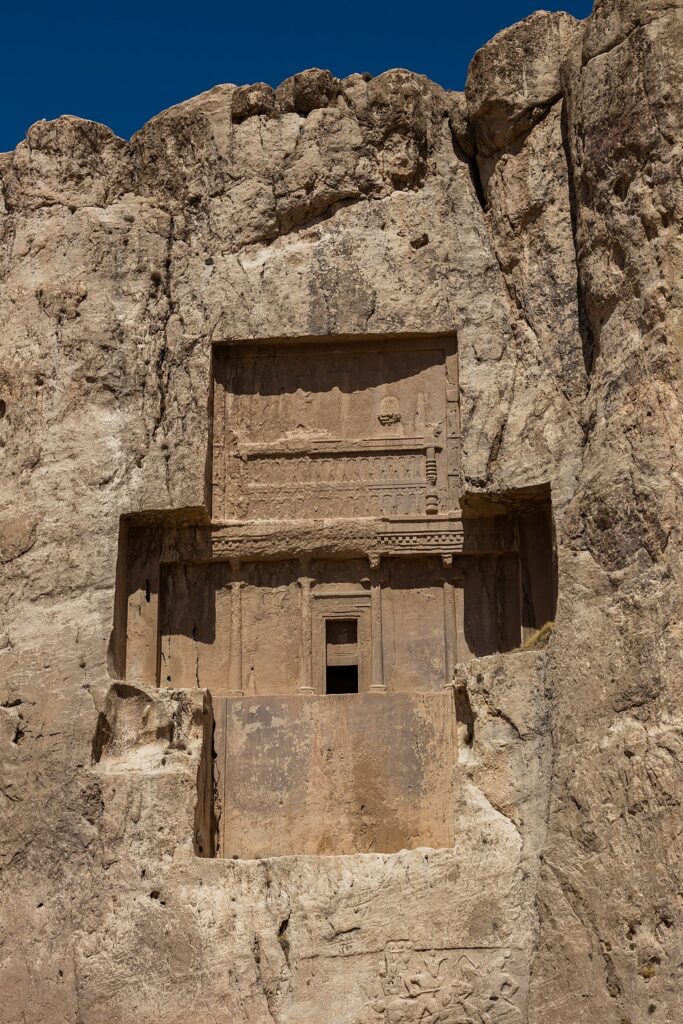 Prospective Tomb of Darius II in Naqsh-e Rostam. Credit: Public Domain