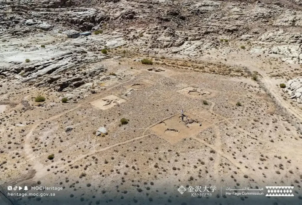 The Masyoun archaeological site near Tabuk, Saudi Arabia. Image shared by Minister of Culture Bader bin Farhan Al Saud via Instagram.