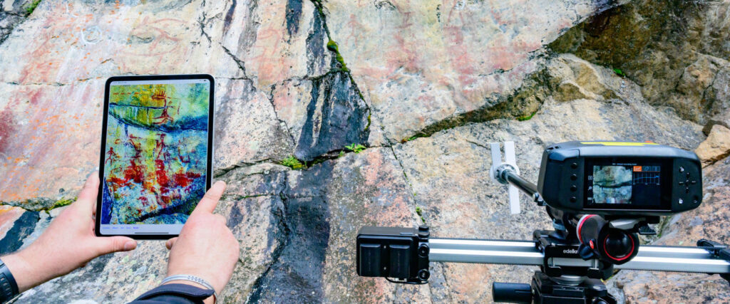 New rock paintings may emerge with the help of cutting-edge imaging technologies. Credit: University of Eastern Finland