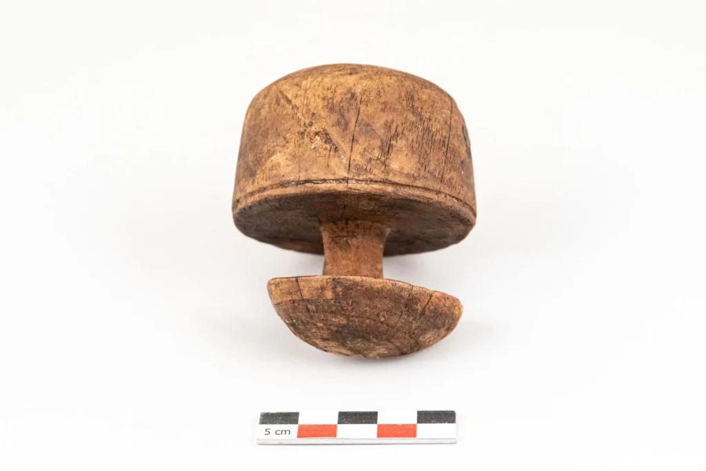 Boxwood polishing tool. Credit: Flore Giraud, Inrap