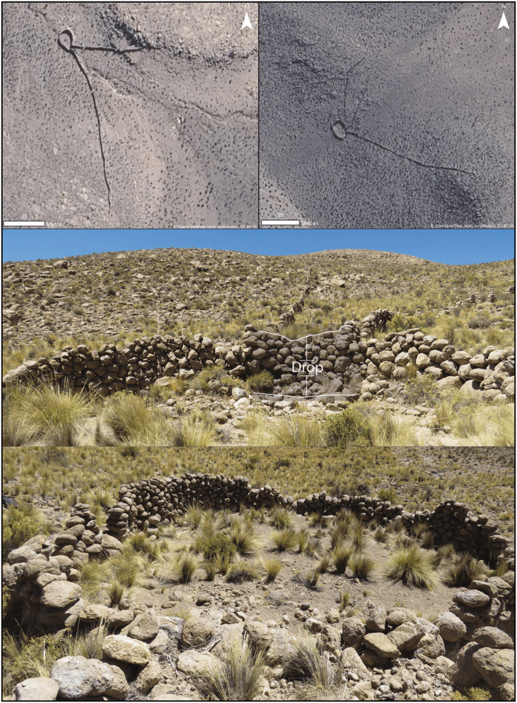  Examples of chacu traps found in the Camarones Basin. Credit: Oyaneder, A. (2025), Antiquity