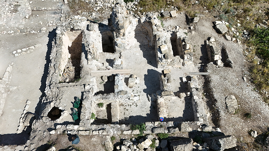 Excavations have revealed a thriving medieval settlement — not just a fortress but a bustling town. Credit: Yusuf Okur/AA