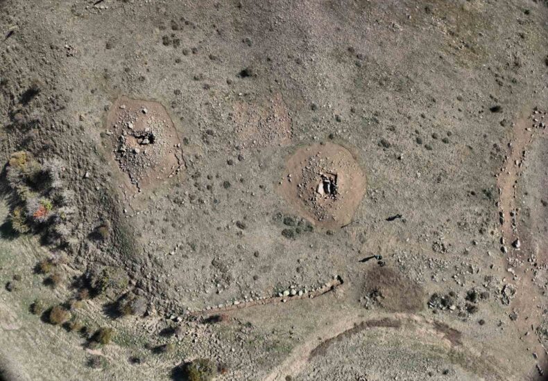 Archaeological excavations at the ancient city of Kerkenes (Pteria) in central Turkey have uncovered graves that may possibly be associated with Proto-Turkic groups.