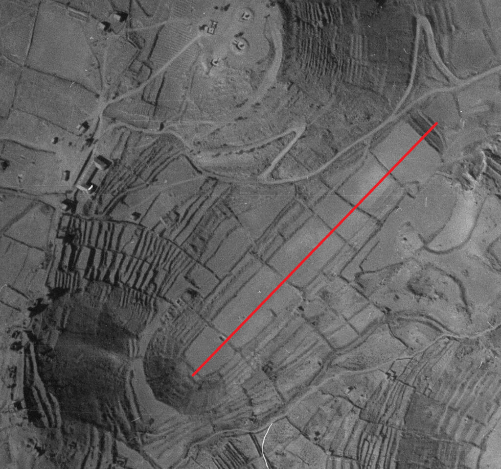 Preliminary measurements suggest the structure stretched about 450 meters, making it one of the largest known examples in the region. Credit: Kayseri Metropolitan Municipality