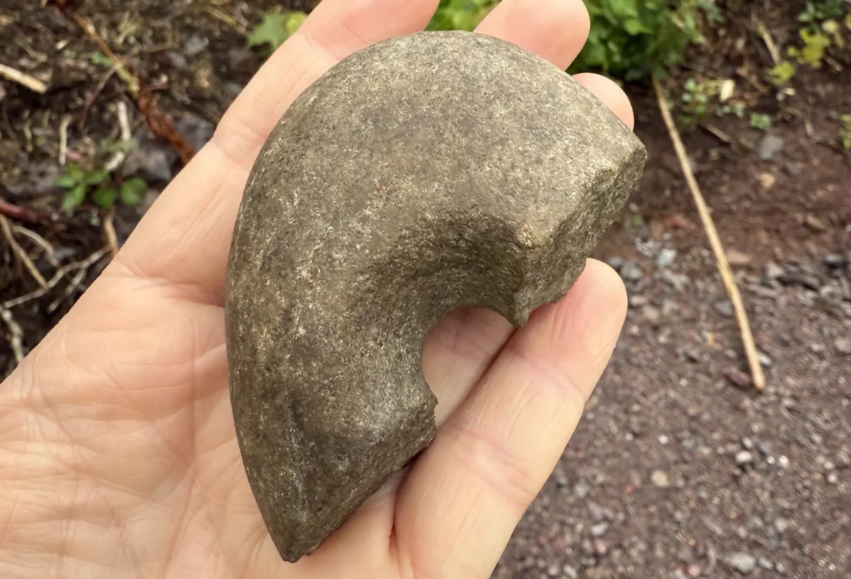Club heads are rarely uncovered at Stone Age settlements, and when they are, they are often found broken or fragmented. Credit: Silje Hårstad / Museum of Cultural History