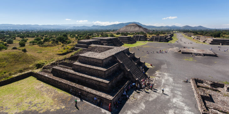 Avenue of the Dead, Teotihuacán, Mexico.