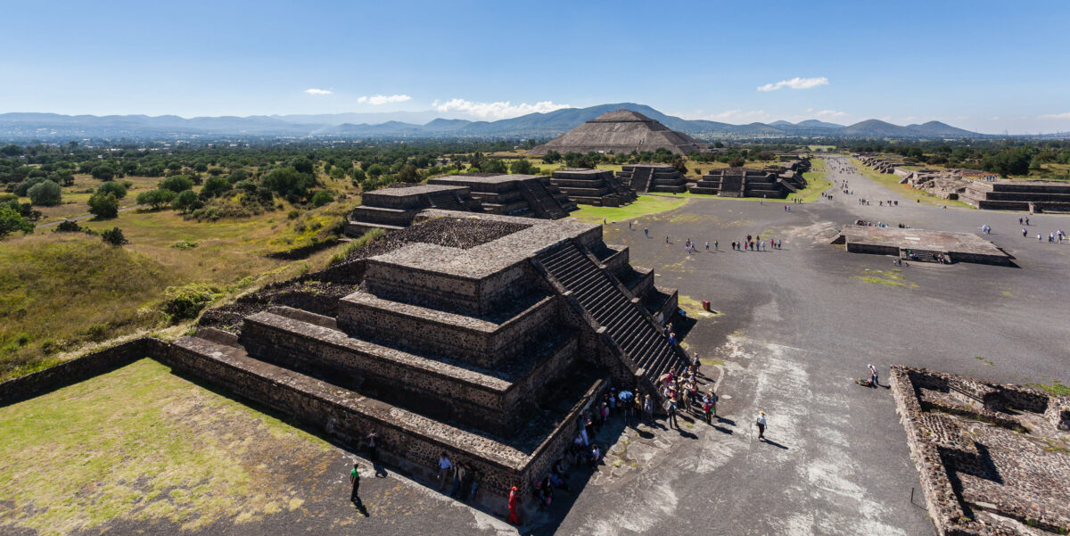 Avenue of the Dead, Teotihuacán, Mexico.