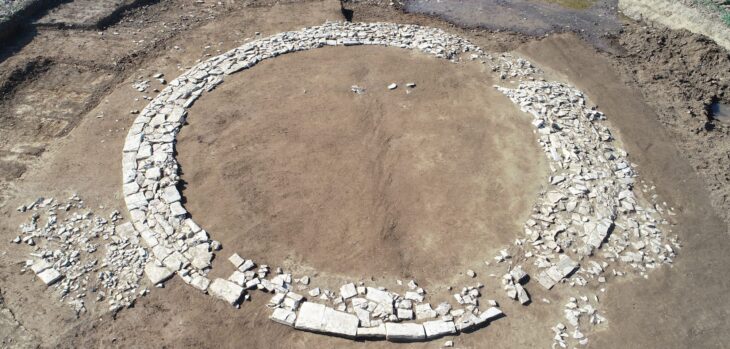 The stone circle of Wolkertshofen was discovered by chance.” Credit: Archäologiebüro Dr. Woidich GmbH