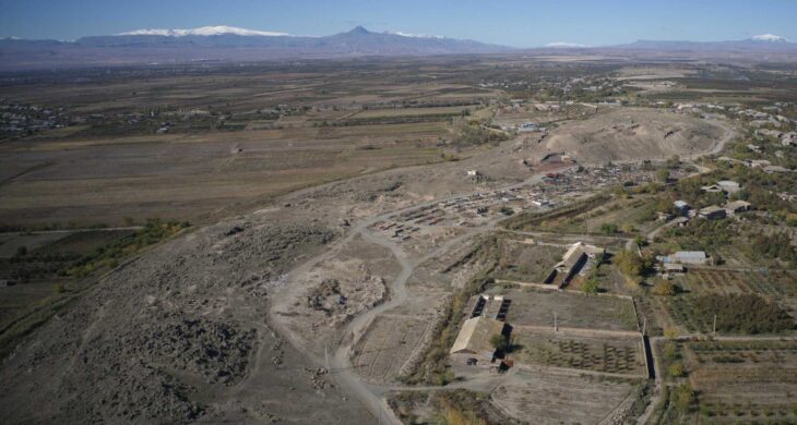 View of the Davti Blur Hill. Credit: Polish Centre of Mediterranean Archaeology, University of Warsaw (PCMA UW)