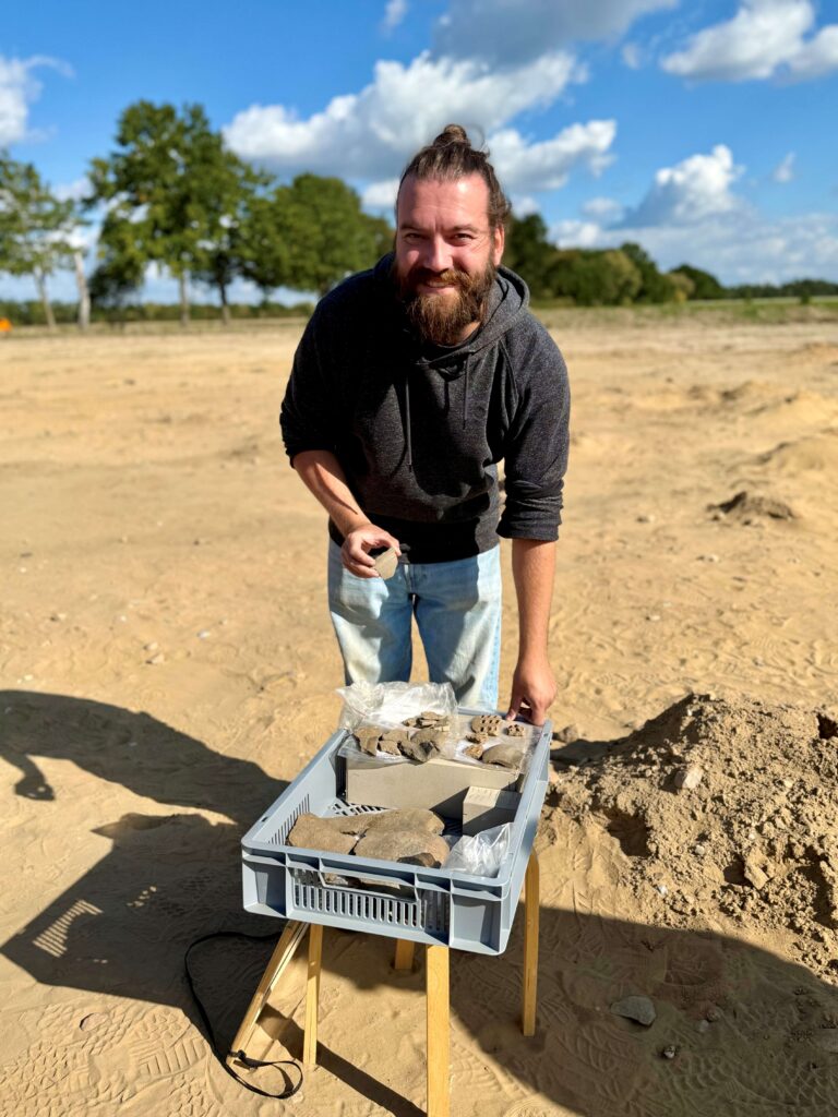 The excavations at Bilmer Berg provide us with unique insights into the early settlement and economic history of our region," says city archaeologist Tobias Schoo. Credit: City of Lüneburg