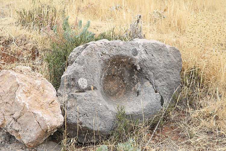 Grinding stone. Credit: Orhan Pehlül/AA