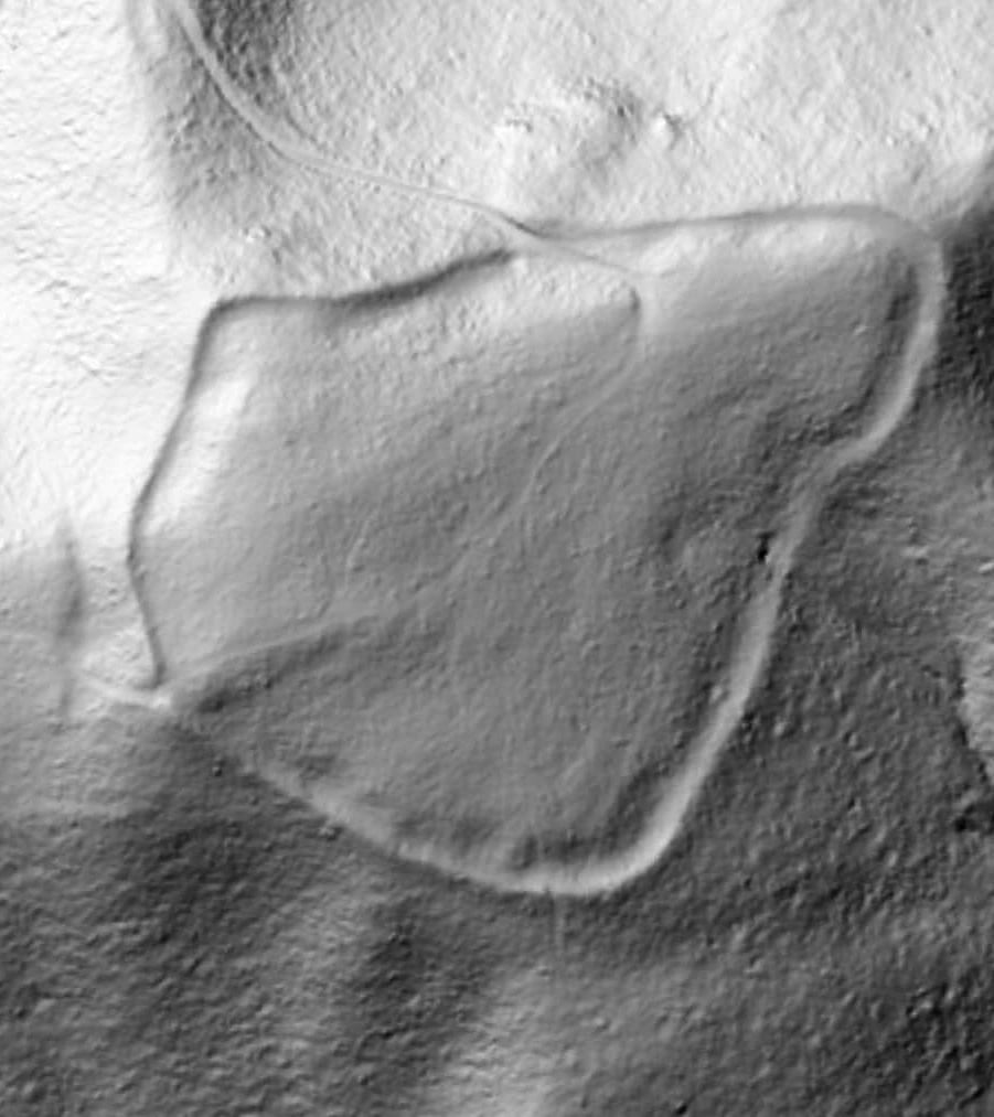 An overhead view showing the full outline and boundaries of the newly uncovered Bronze Age fortress. Credit: Kristijan Toplak / Virovitičko-podravska županija