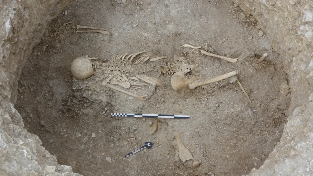 A 2,000-year-old Celtic teenager may have been sacrificed and considered “disposable.” Credit: Bournemouth University