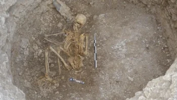 A 2,000-year-old Celtic teenager may have been sacrificed and considered “disposable.” Credit: Bournemouth University