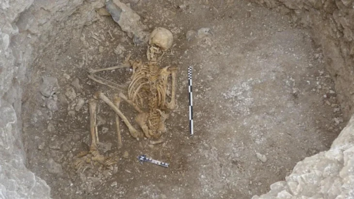 A 2,000-year-old Celtic teenager may have been sacrificed and considered “disposable.” Credit: Bournemouth University