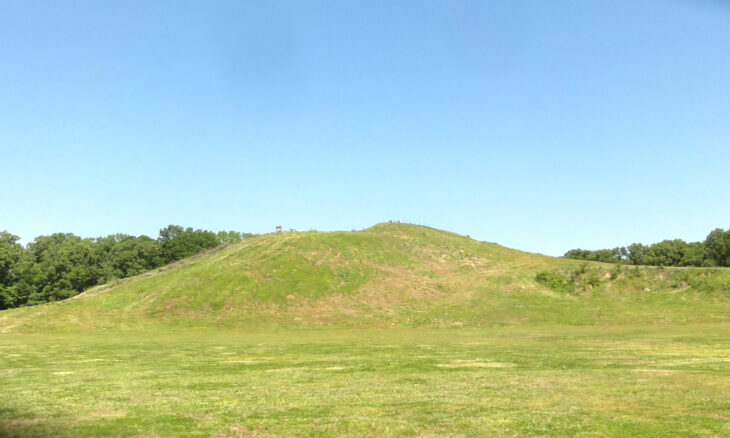 Mound A at Poverty Point. Wikipedia
